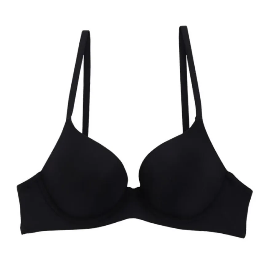 Basic Zwarte BH met Kruisbare Bandjes