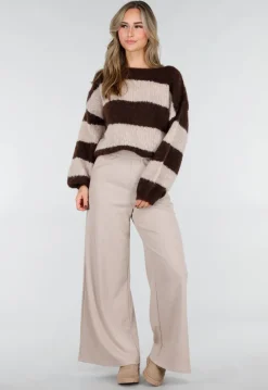 Beige Suède Look Lage Boots