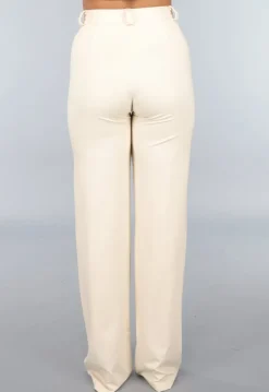 Beige Tall Stretch Pantalon met Straight Leg