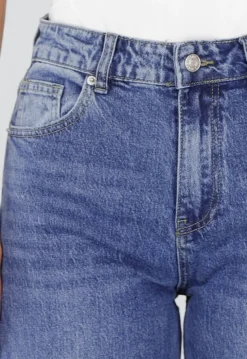 Blauwe Barrel Jeans met Lichte Stretch