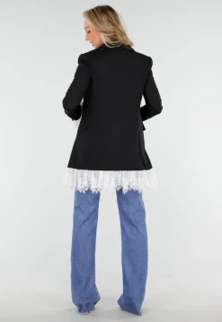 Blauwe Tall Straight Leg Stretch Jeans met Rechte Pijpen