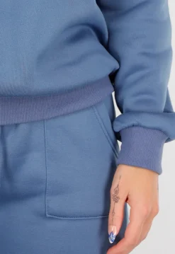 Blauw Joggingpak met Capuchon en Trekkoord