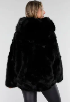 Bruine Bontjas met Capuchon