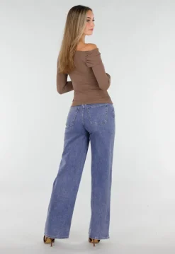 Bruine One Shoulder Stretch Top