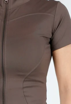 Bruine Sportset met Cargozakken en Scrunch