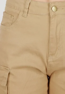Camel Cargo Broek met Steekzakken en Klepzakken