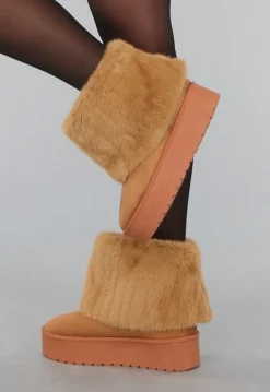 Camel Nepbont Overslag Snowboots