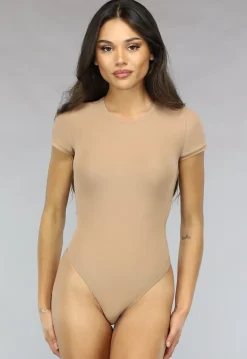 Camel Stretch Body met Korte Mouwen