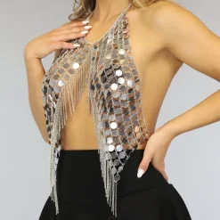 Coin Halter Top