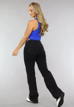 Corrigerende Blauwe Bodysuit met Pads