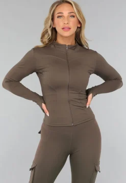 Donkerbruine Cargo Gymset met Scrunch