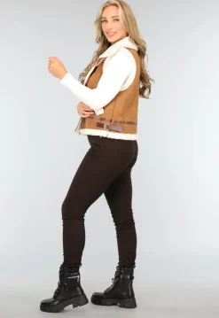 Donkerbruine Skinny Jeans