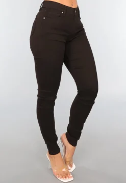 Donkerbruine Skinny Jeans