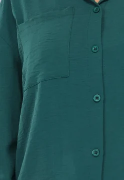 Donkergroene 2-delige Set met Blouse