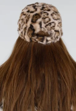 Faux Fur Pet met Luipaardprint
