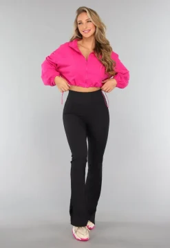 Fuchsia Cropped Vest