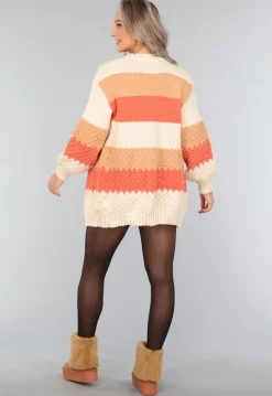 Gebreide Multicolor Cardigan