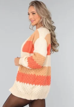 Gebreide Multicolor Cardigan