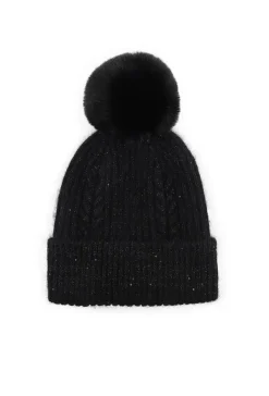 Gebreide Muts met Pompon