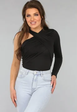 Gekruiste Asymmetrische Top in Zwart