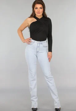 Gekruiste Asymmetrische Top in Zwart