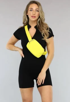 Gele Fanny Pack met Gesp