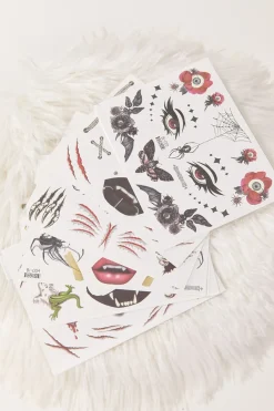 Glow In The Dark Tijdelijke Halloween Tattoo Set