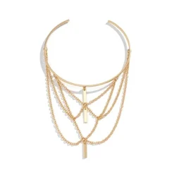 Gouden Layered Arm Ketting