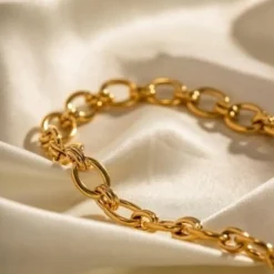 Gouden Statement Chain Ketting