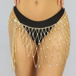 Gouden Strass Rok
