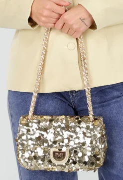 Gouden Tas met Pailletten