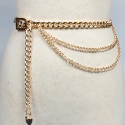 Gouden Verstelbare Chain Riem