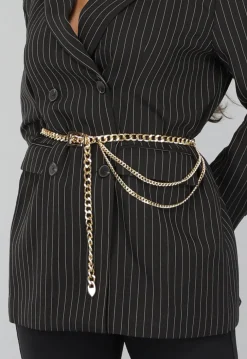 Gouden Verstelbare Chain Riem