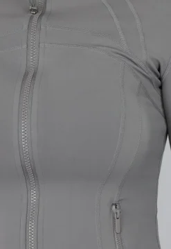 Grijs Sportvest met Duimgaten