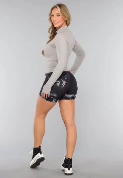 Grijs Sportvest met Duimgaten