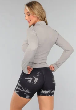 Grijs Sportvest met Duimgaten