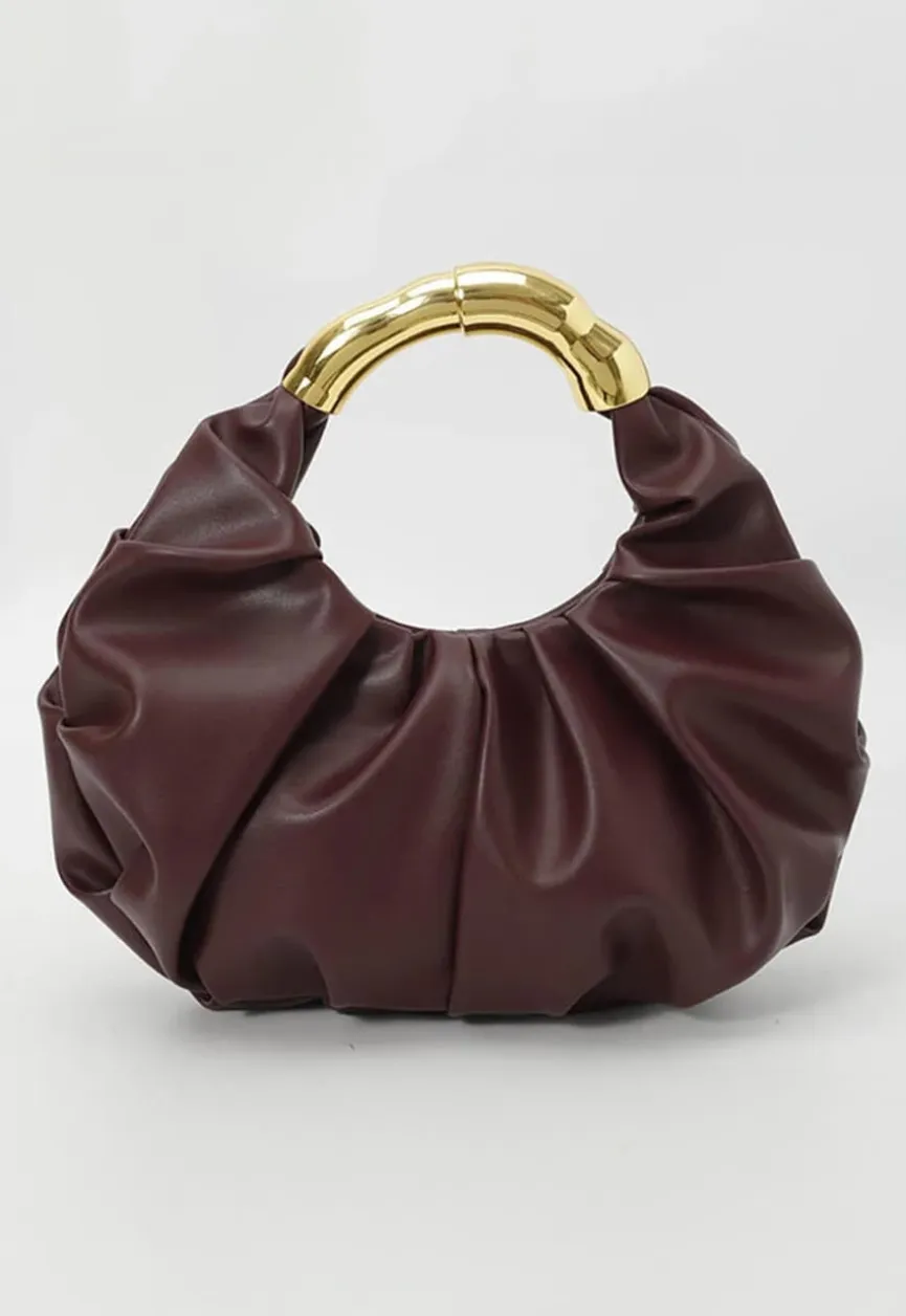 Handtas met Gouden Handvat