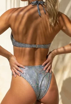 Holografisch Glamour Beugel Bikinitopje