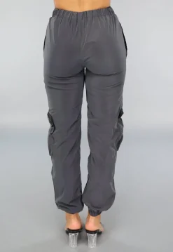 Holografisch Reflecterende Cargo Parachute Broek
