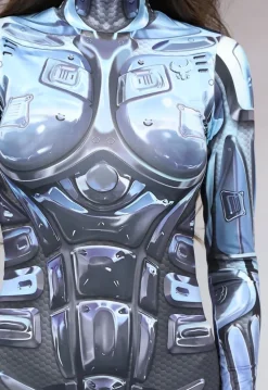Jumpsuit met Robot Print