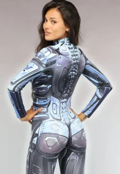 Jumpsuit met Robot Print