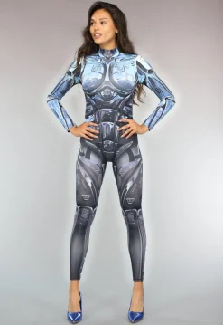 Jumpsuit met Robot Print