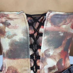 Korset Top met Art Print