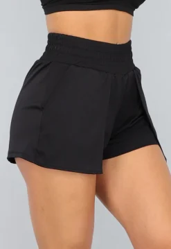 Korte Zwarte Sportshort