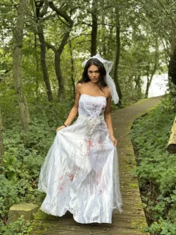Lang Bridezilla Kostuum
