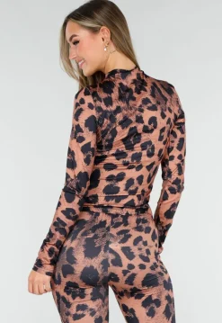 Leopard Print Two Piece Set