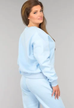Lichtblauw Fleece Huispak