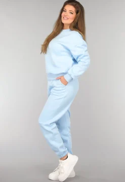 Lichtblauw Fleece Huispak