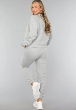 Lichtgrijze Jogger Set