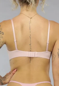 Lichtroze Push-Up BH met Afneembare Bandjes